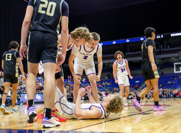 bejamin jayton 1A uil texas tommy hays basketball 2024 state Benjamin vs Jayton 08